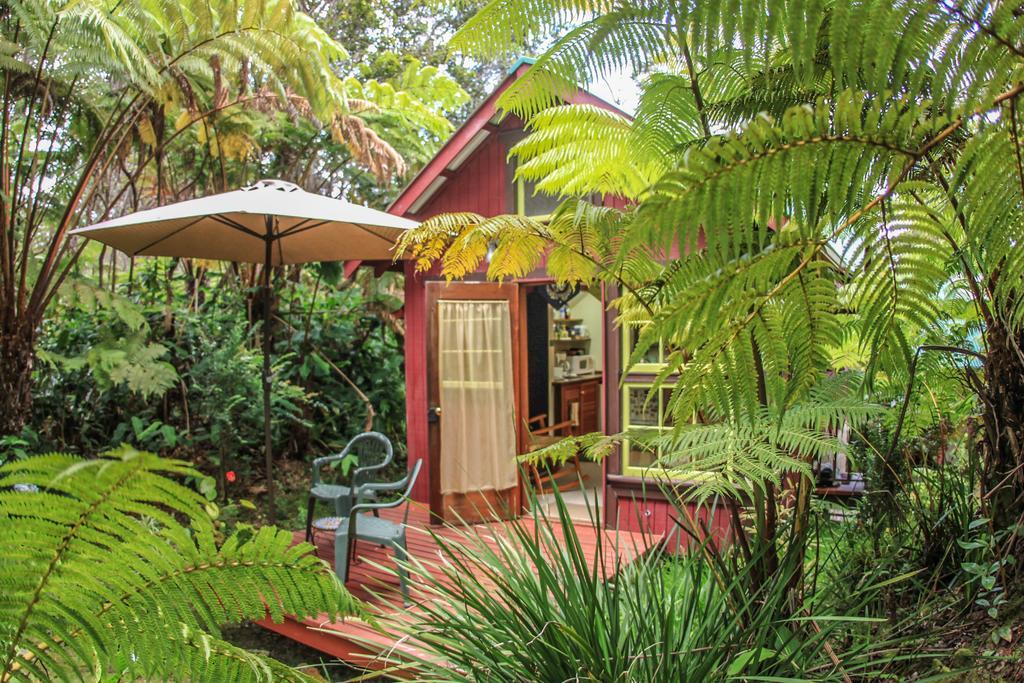 Ferny Hollow: Romantic Rainforest Cottage Volcano Kültér fotó