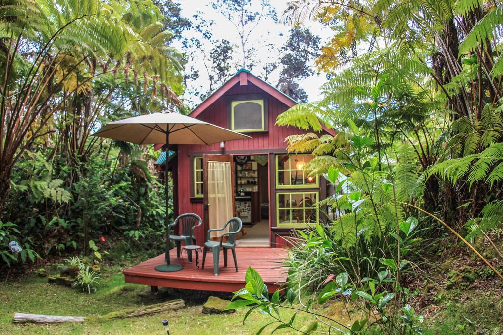 Ferny Hollow: Romantic Rainforest Cottage Volcano Kültér fotó